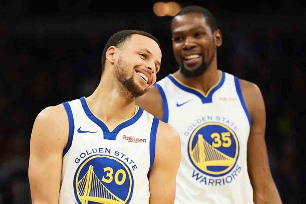 Stephen Curry y Kevin Durant tienen malas rachas